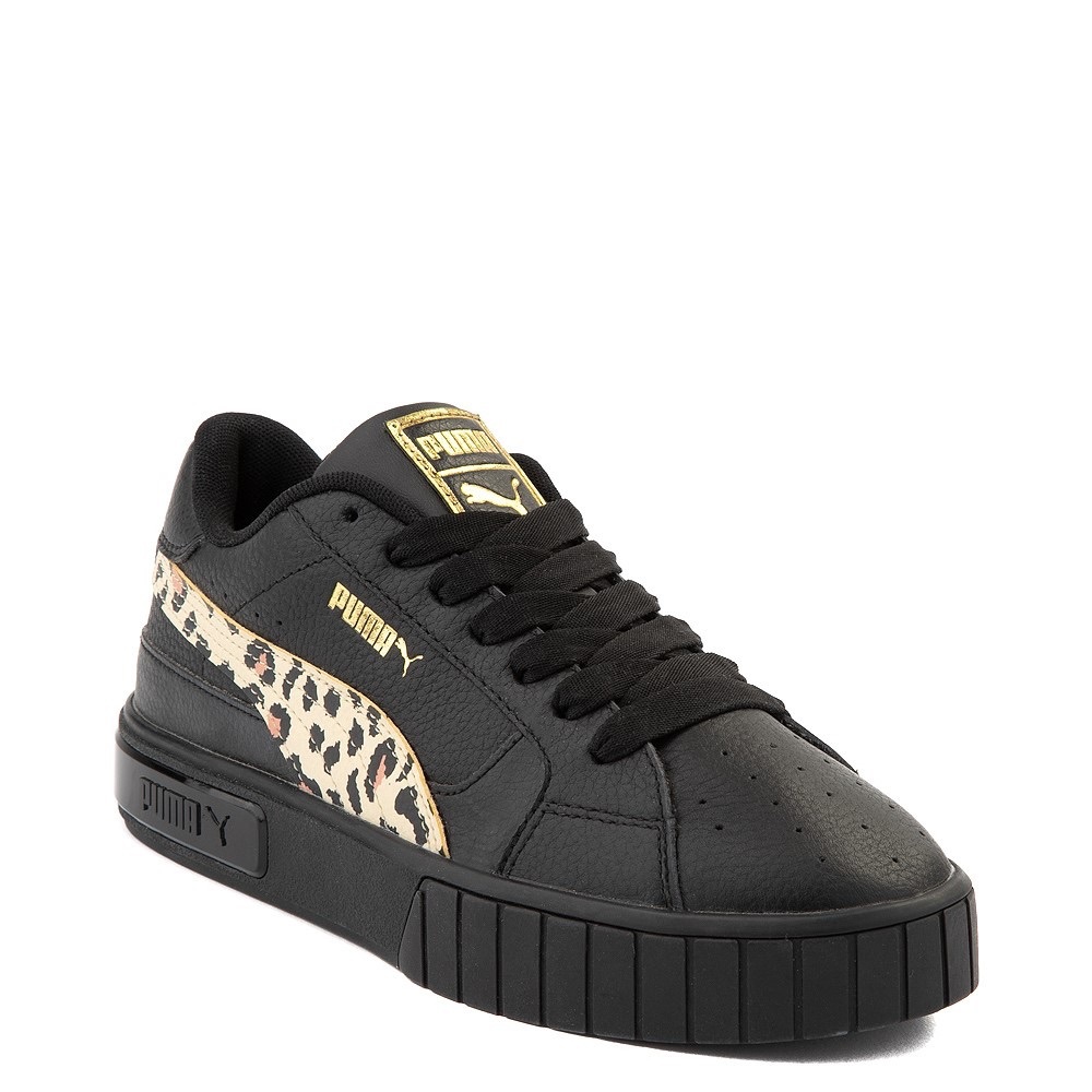PUMA Cali Star Black/Leopard Athletic Shoe